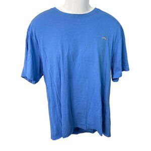 Joe Marlin Men’s Size 2XL Blue Logo T-Shirt‎ Short Sleeve Casual Tee